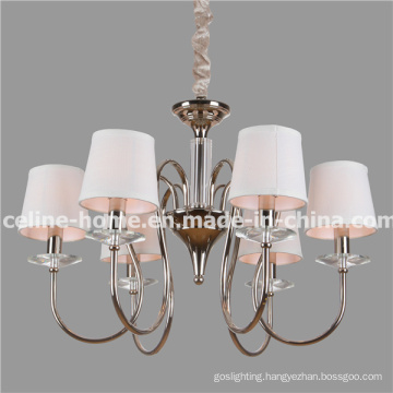 Modern Art Chandelier Lamp with Fabric Shade (SL2046-6)